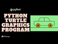 How to Draw A Car in Python Turtle Cool Python Turtle Graphics - 5 Python Learnonpy