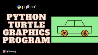 How to Draw A Car in Python Turtle Cool Python Turtle Graphics - 5 Python Learnonpy