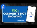How to Fix Facebook Comments Not Showing 2026 All Comments Filter Fix