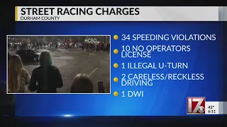 30 busted for excessive speeding in Durham County street racing crackdown sheriff says