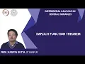 Implicit Function Theorem