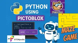 Maze Game Python Editor Pictoblox