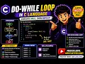 Do While Loop in C Programming