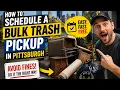 How to schedule a bulk trash pickup in Pittsburgh