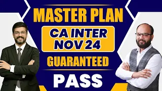 Download Master Plan CA Inter Sep 2024 | How to Crack CA Inter in 1st Attempt | The Master Strategy | MP3