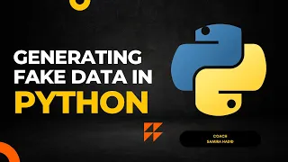 Generating Fake Data In Python - Faker Library