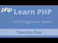 21 Learn PHP with Dagmawi-Abate Form Validation 1 Amharic