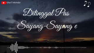 Download Ditinggal pas sayang-sayange - Reggae ska cover || (Lirik lagu) MP3