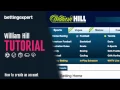 How to open a William Hill account and get a free bet