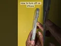 Download Lagu How to turn off an iPhone