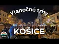 Lagu VIANOČNÉ TRHY KOŠICE 2025│Košické Rozprávkové Vianoce│Tip na výlet│Košice│Slovensko