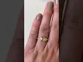 Download Lagu Sarine Ring | Apricot Sapphire + Half Moon Diamond + Diamond Cluster Engagement Ring