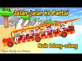 Download Lagu Fika's Family and Friends | Jalan-jalan ke Pantai Naik Odong-odong | Sakura School Simulator