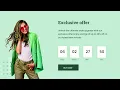 How to Create Countdown Timer Ecommerce Website Timer HTML CSS JS Part 5