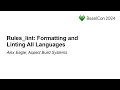 Rules - lint Formatting and Linting All Languages