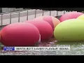 Harry Potter magic transforms Chicago s river with giant beans