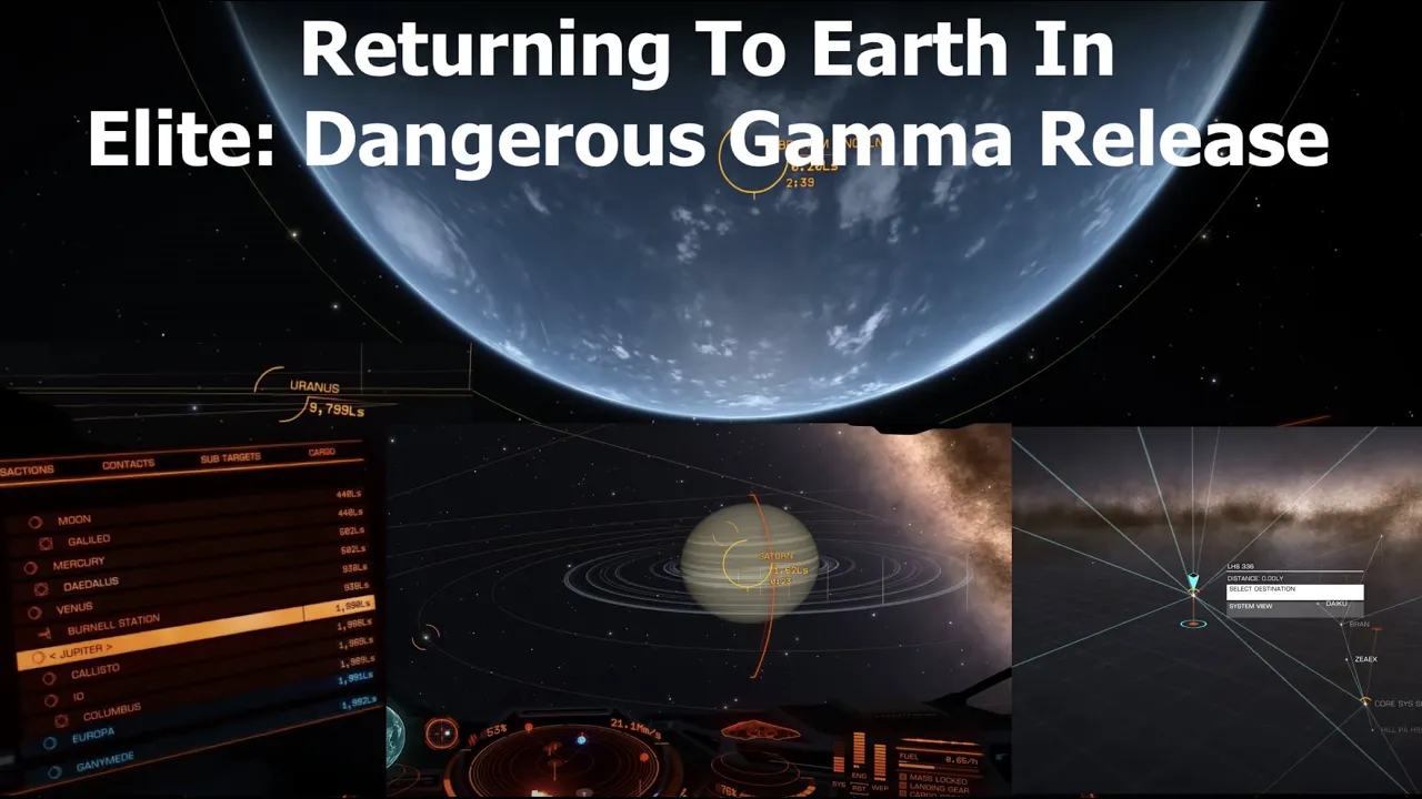 Elite: Dangerous - Pilgrimage to Earth In Test Release