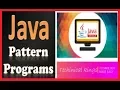 java triangle pattern programs pattern 8 explained in tamil