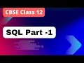 Database SQL commands DDL DML Class 12 Computer Science
