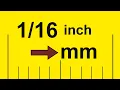 How to Convert Inch to Millimeters