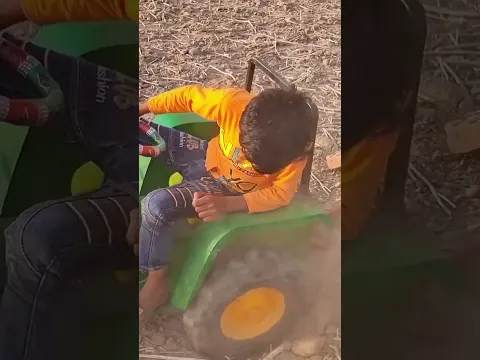 Mini truck rescue #baby #dog #angry #funny #tractor #short