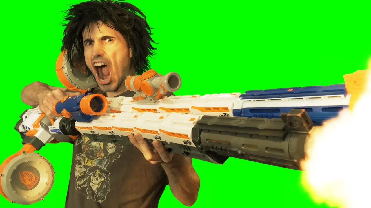 BIG BAD NERF GUNS!! 4K Remix