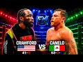 Terence Crawford USA vs Canelo Alvarez Mexico Boxing Fight Highlights