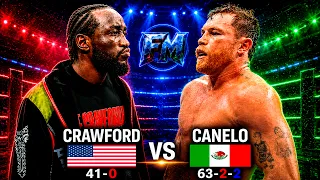 Terence Crawford USA vs Canelo Alvarez Mexico Boxing Fight Highlights