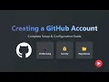 GitHub for Beginners Creating Your First Account Repository