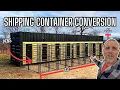 Building Outdoor Chicken Pens Runs Step 10 of 40-Foot Shipping Container Coop Build