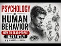 Psychology of Human Behavior - How to Read People Instantly Mindset book