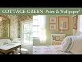 Best Sage Green Paint Wallpaper Cottage Style Home Decorating Ideas