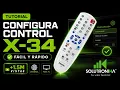 How to program the Isel X-34 universal remote control without a manual and without a code