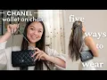 perfect versatile everyday bag chanel wallet on chain review 5 ways to wear