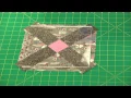 Sew Easy How to Use the Album Cross Template