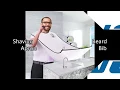 Beard Bib Faster and Foldable Shaving Apron By NAVO Professional Trim
