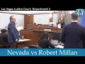 The State of Nevada vs Robert Millan September 18 2025