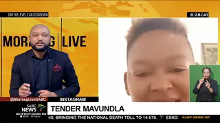tender mavundla on her new single titled sengiyabona