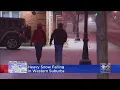 Snow Comes Down Early And Hard In Downers Grove