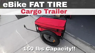 eBike Cargo Trailer Assembly and Discussion