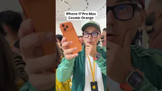 IPhone 17 Pro Max Cosmic Orange 