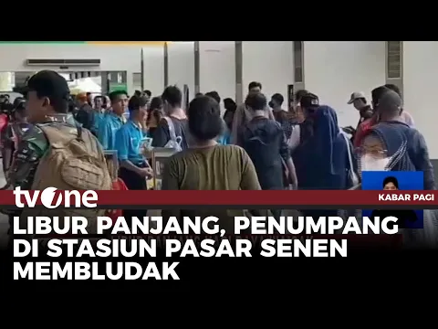 Volume Penumpang di Sejumlah Stasiun Meningkat di Libur Panjang