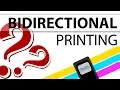 Bidirectional Printing explained with Primera s LX Series