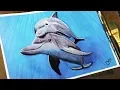 Watercolor Dolphin Speedpaint