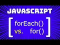 forEach or for which one is best JavaScript Tutorial