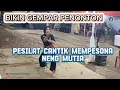 Download Lagu Pesilat Cantik Neng Mutia~Bikin Gempar Penonton || Padepokan Titisan Siliwangi