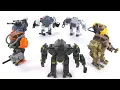 Mega Bloks Halo 7 Cyclops versions compared 20140915