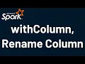 PySpark Tutorial 20 withColumn Rename Column PySpark with Python