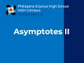 17 Asymptotes of Rational Functions part 2