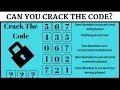 CRACK THE CODE CRITICAL THINKING